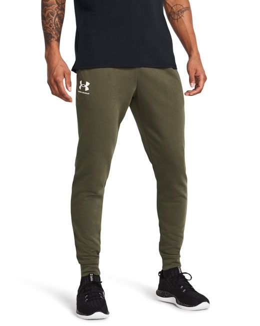 Under Armour Black Rival Terry joggers for men