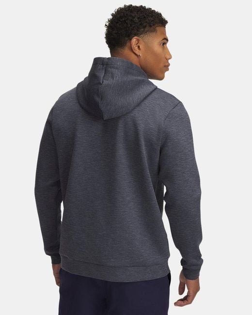 Under Armour Blue Drive Midlayer Hoodie Midnight Midnight for men