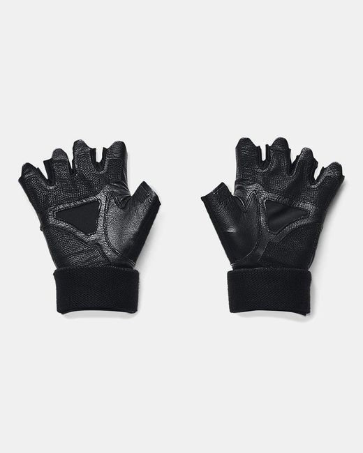 Under Armour Black Weightlifting Gloves Pitch for men