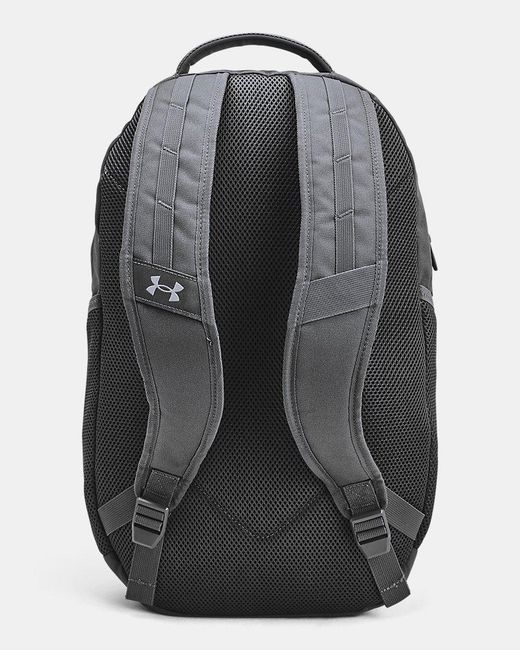 Under Armour Gray Hustle 6.0 Backpack Castlerock Steel