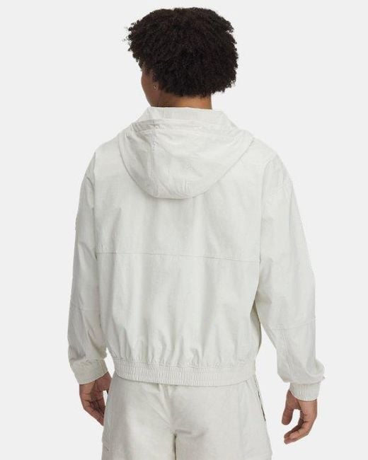 Under Armour Gray Curry Woven Jacket Summit Summit for men
