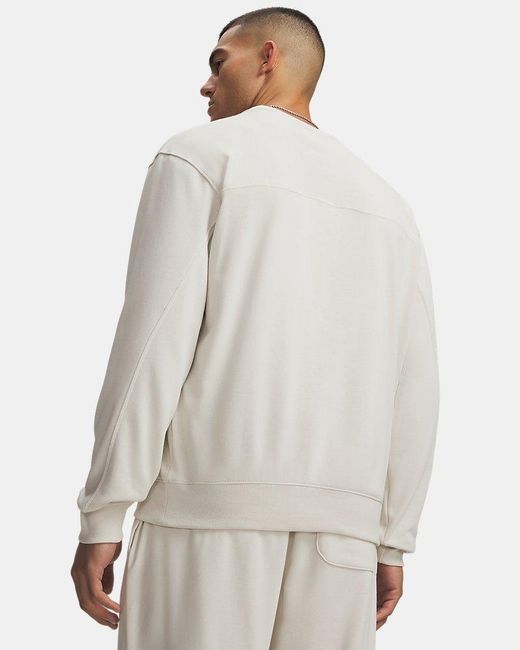 Under Armour Gray Rival Lightweight Crew Summit for men