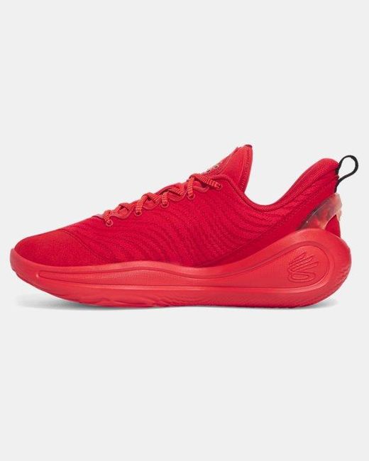 Under Armour Red Curry 12 'Spark' Basketball Shoes Ares