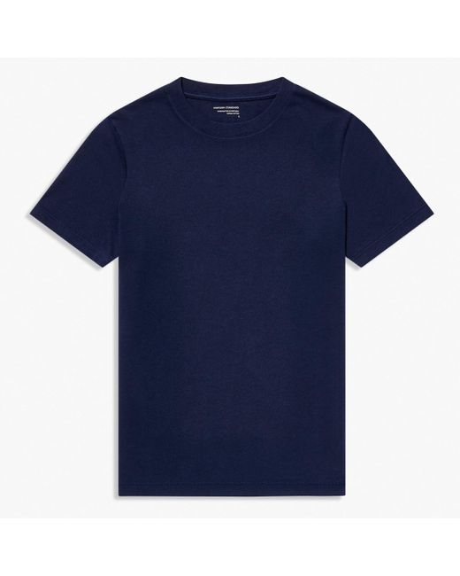 Uniform Standard Blue Supima® Cotton T-shirt Navy