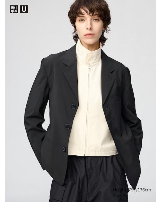 Uniqlo Black Tailored Jacket