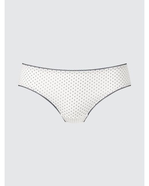 Slip A Pois Vita Media di Uniqlo in Multicolor