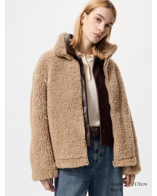 Uniqlo Natural Fleece Full-Zip Jacket