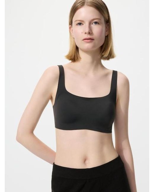 Uniqlo Black Wireless Bra (Relax)