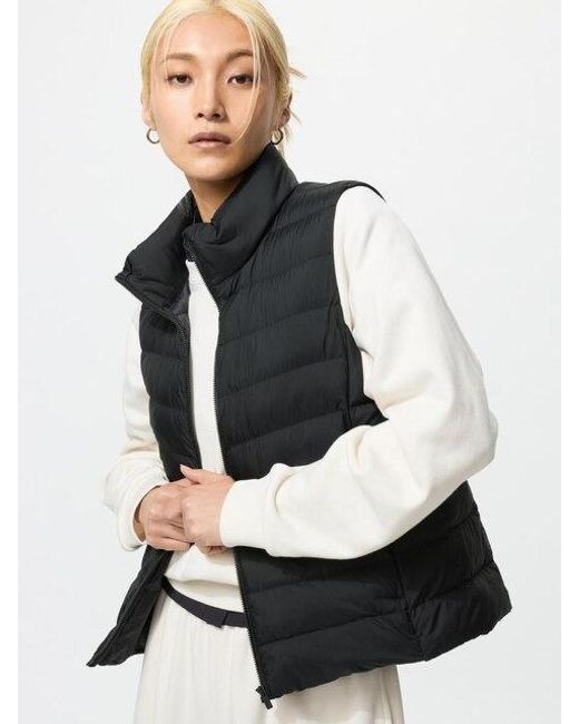 Uniqlo White Puffertech Vest