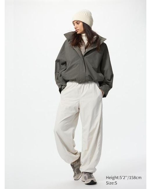 Uniqlo Natural Warm Lined Trousers (Shorter)