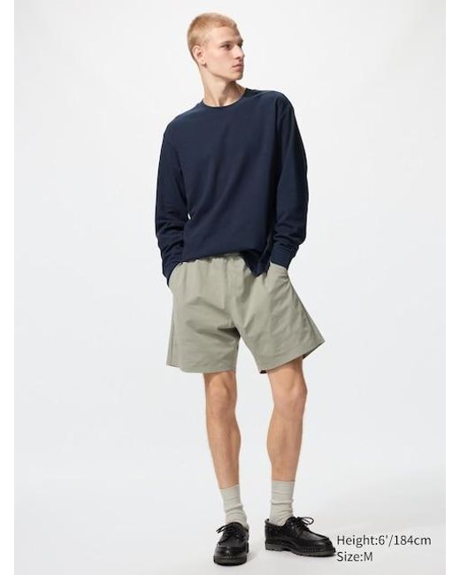 Uniqlo Natural Ultra Stretch Active Shorts for men