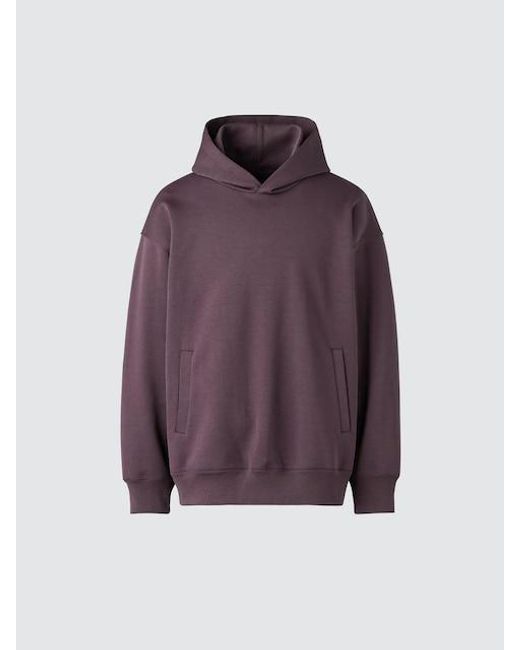 Uniqlo Purple Sweat Oversized Pullover Hoodie for men
