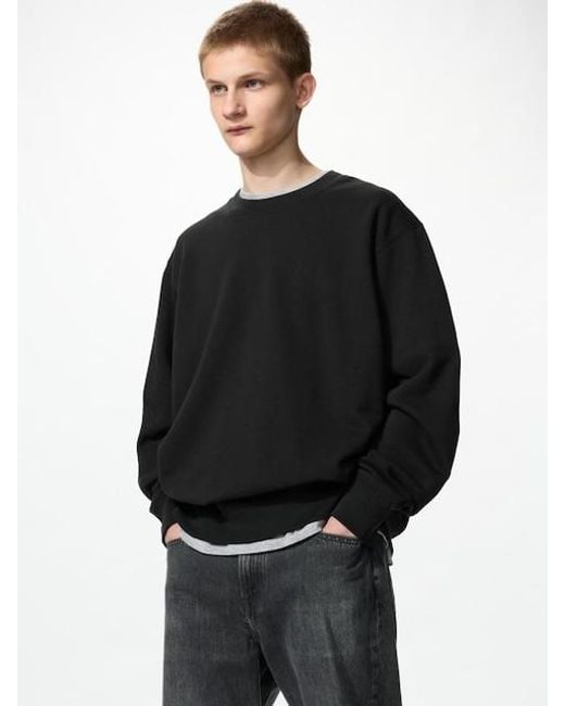 Uniqlo Black Sweatshirt for men