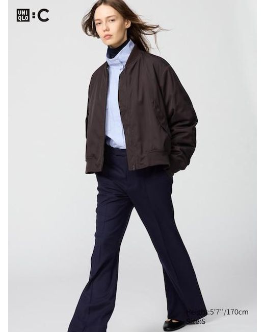 Uniqlo Blue Bomber Jacket