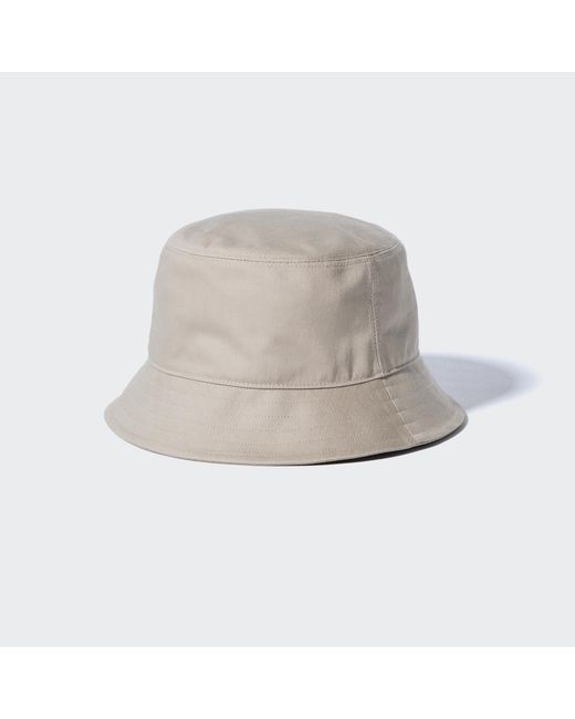 Uniqlo Baumwolle bucket hat in White für Herren