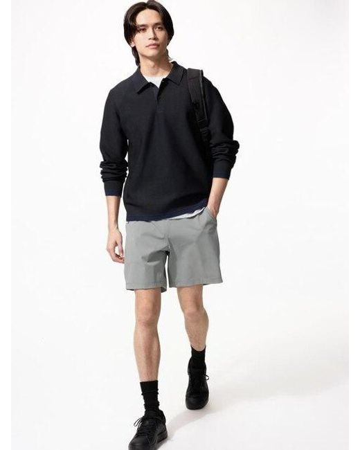 Uniqlo Black Ultra Stretch Active Shorts for men