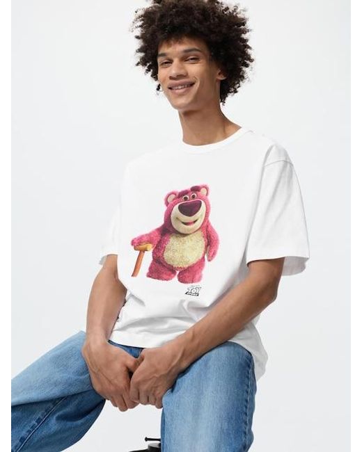 Uniqlo White Magic For All Icons Ut Graphic T-Shirt for men