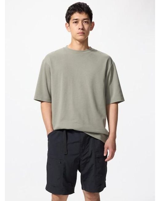 Uniqlo Gray Geared Shorts for men