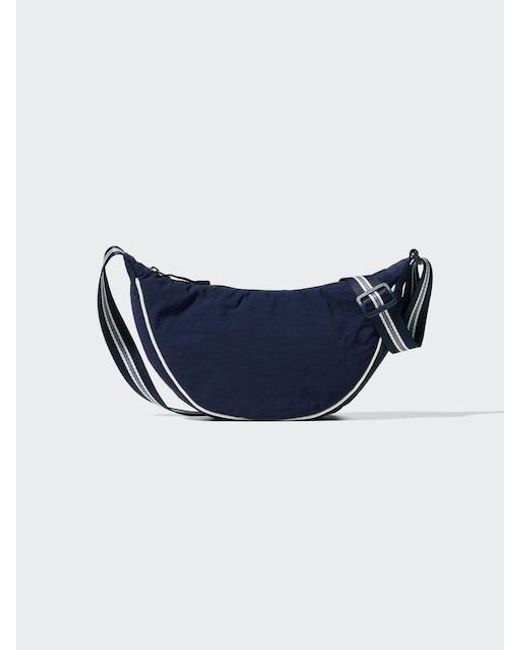 Uniqlo Blue Round Mini Shoulder Bag (Lined)