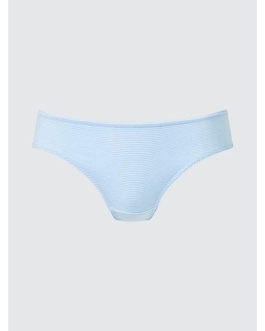 Uniqlo Blue Bikini Briefs (Striped)