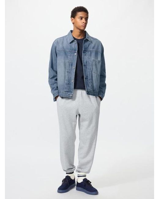 Uniqlo White Sweat Joggers for men