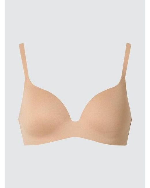 Uniqlo Natural Wireless Bra (3D Hold)