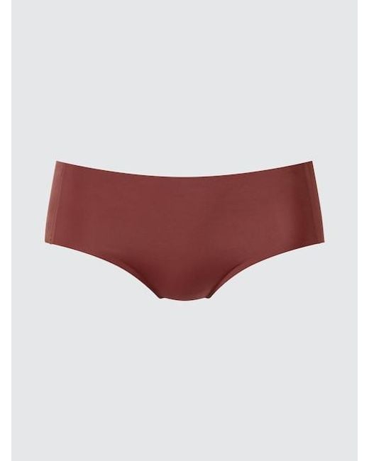 Uniqlo Red Airism Slip (Nahtlos, Niedriger Bund)