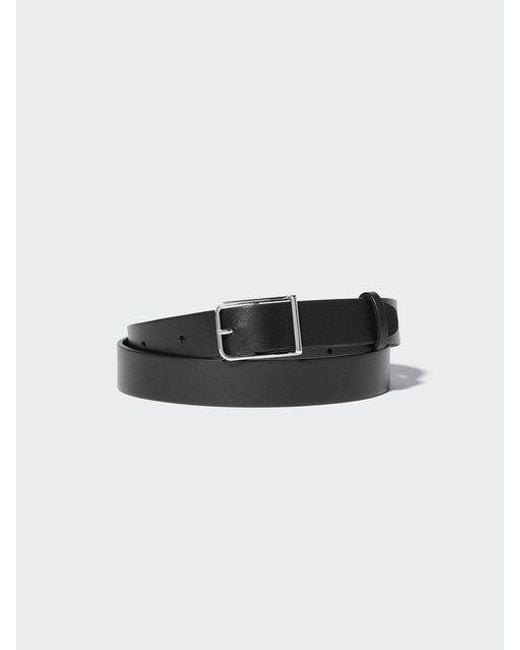 Uniqlo Black Clean Belt