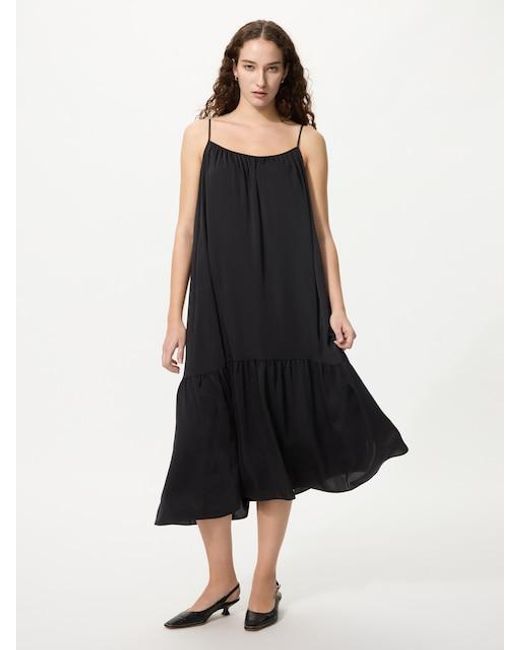 Uniqlo Black Tiered Camisole Dress
