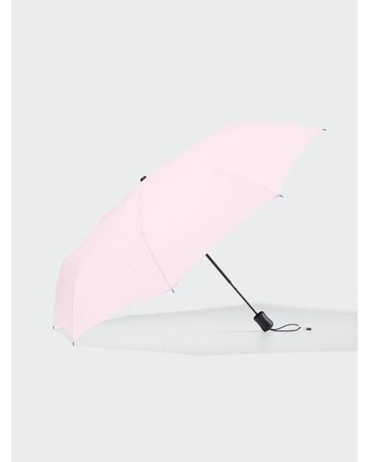 Uniqlo Pink Uv Protection Compact Umbrella