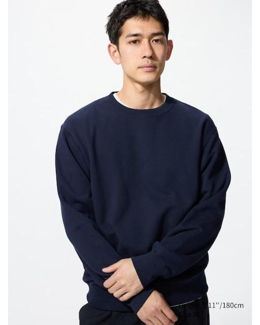 Felpa di Uniqlo in Blue da Uomo