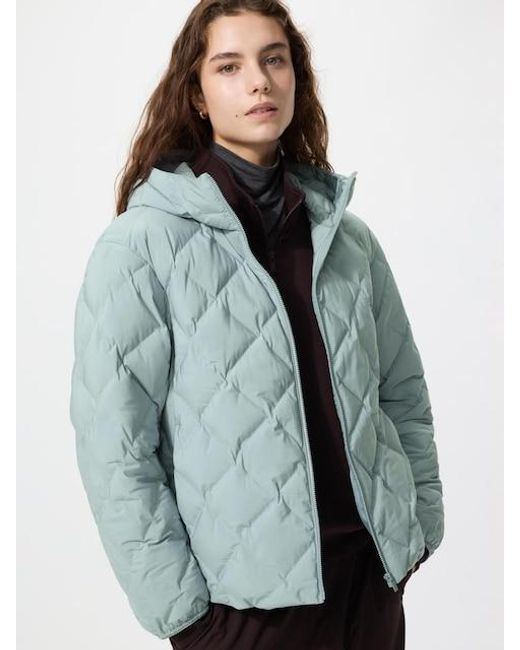 Uniqlo Blue Puffertech Parka