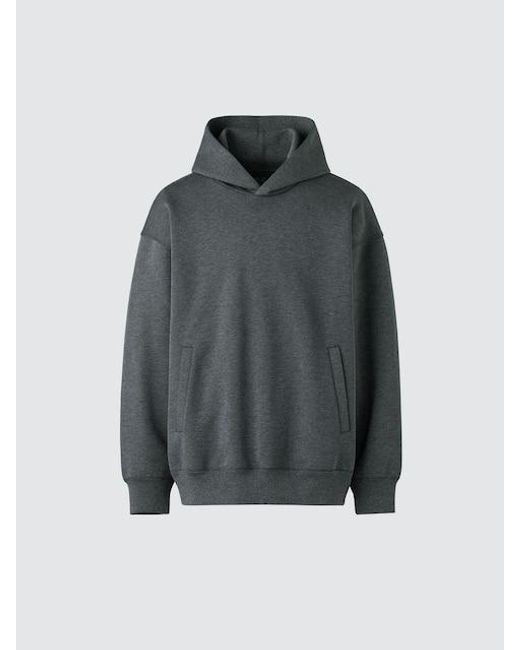 Uniqlo Blue Sweat Oversized Pullover Hoodie for men