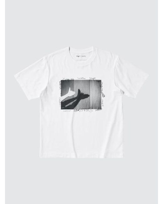 Uniqlo White Peace For All T-Shirt (Magnum Photos) for men