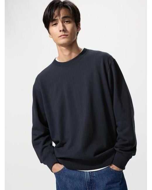 Uniqlo Blue Sweatshirt for men