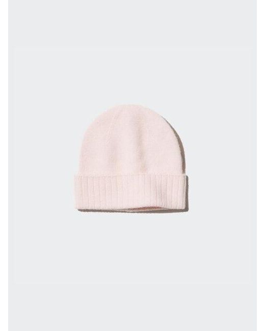 Berretto 100% Cashmere di Uniqlo in Pink