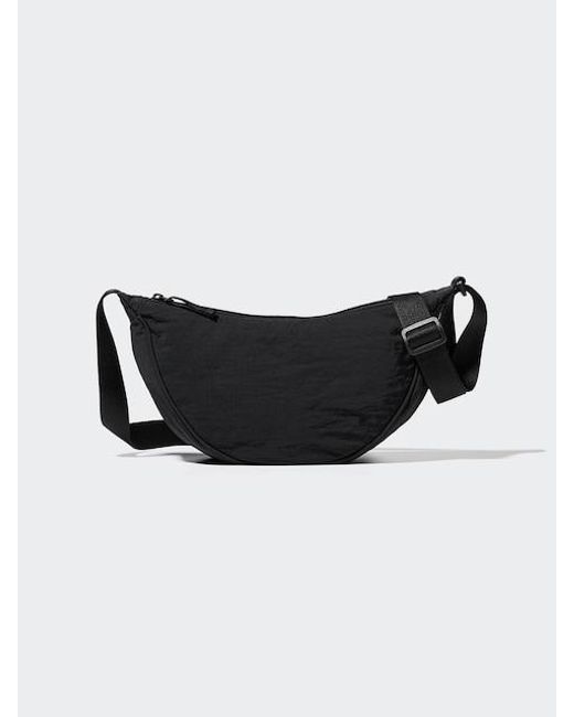 Uniqlo Black Round Mini Shoulder Bag for men