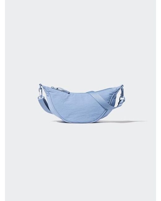 Borsa Rotonda Ultra Mini di Uniqlo in Blue