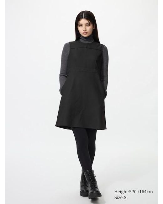 Uniqlo Black Minikleid (Nahtlos)