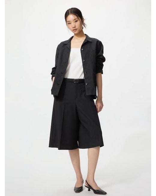 Uniqlo Black Smart Culottes
