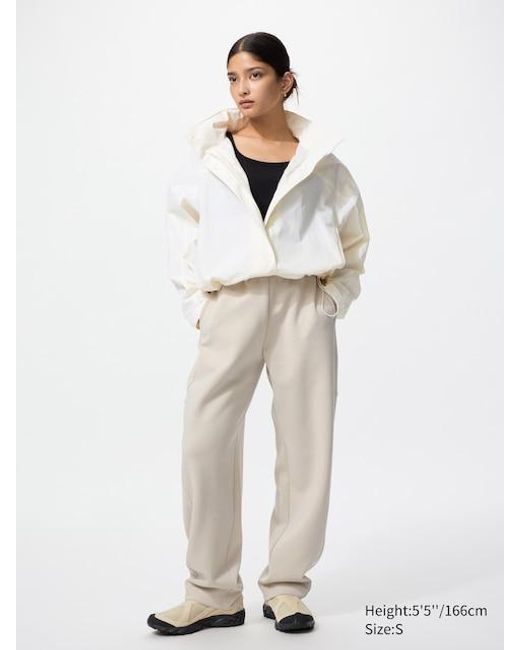 Pantalón Dry Curved Uniqlo de color White