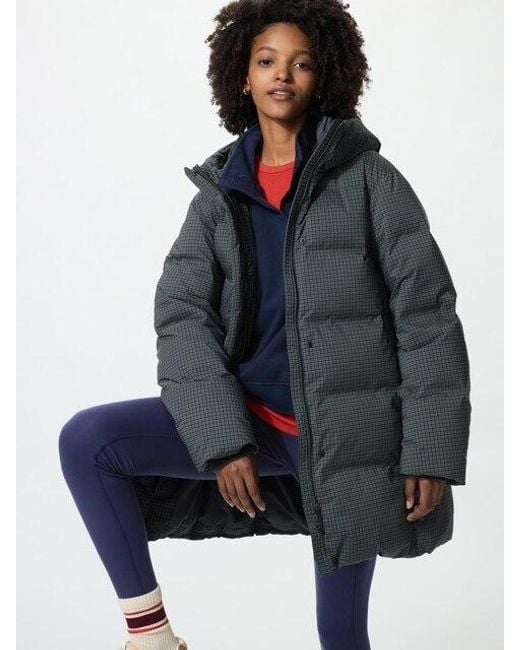 Uniqlo Seamless Down Donsjas in het Blue