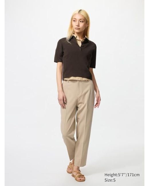 Uniqlo Natural Smart 7/8 Hose