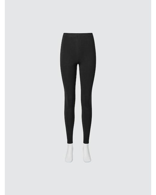 Uniqlo Black Heattech Ultra Warm Leggings