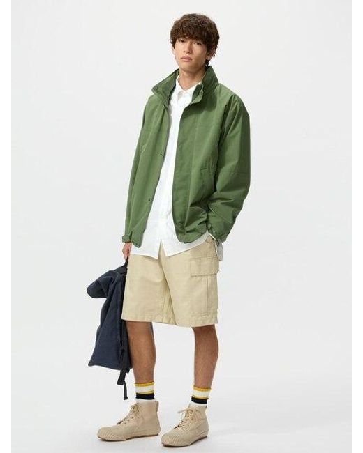 Uniqlo Green Cargo Shorts for men