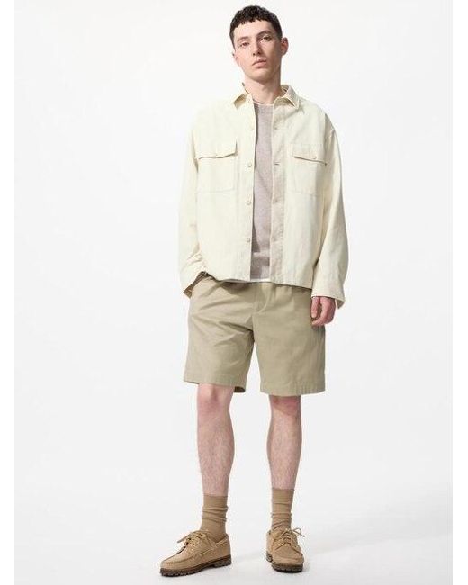 Uniqlo Natural Easy Stretch Shorts for men
