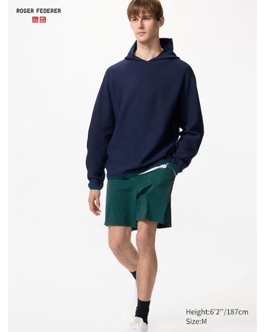 Uniqlo Blue Ultra Stretch Active Shorts for men