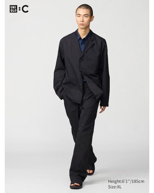 Uniqlo Easy Worker Hose in Blue für Herren