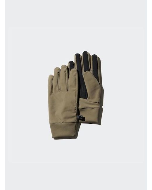 Heattech Guantes Térmicos Forrados Uniqlo de color Natural