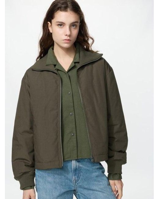 Uniqlo Gewatteerd Jack in het Green